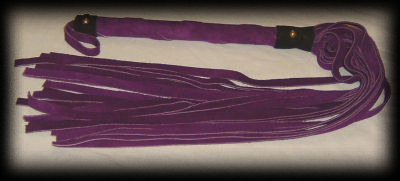 giant suede flogger